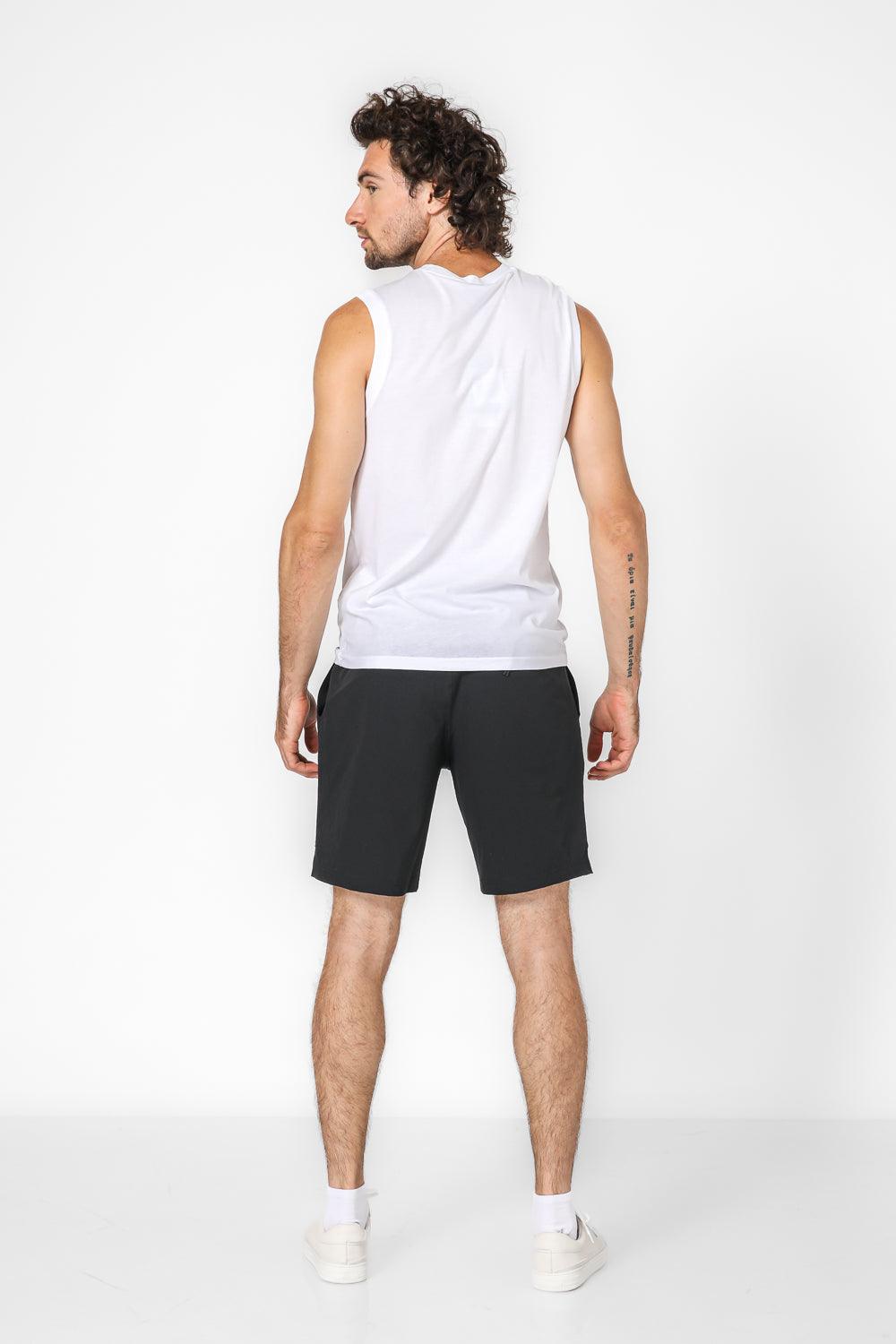 CHAMPION - גופיה SLEEVELESS CREWNECK בצבע לבן - MASHBIR//365