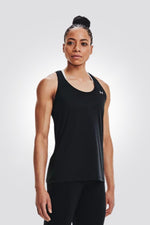 UNDER ARMOUR - גופיה TECH TANK לנשים בצבע שחור - MASHBIR//365