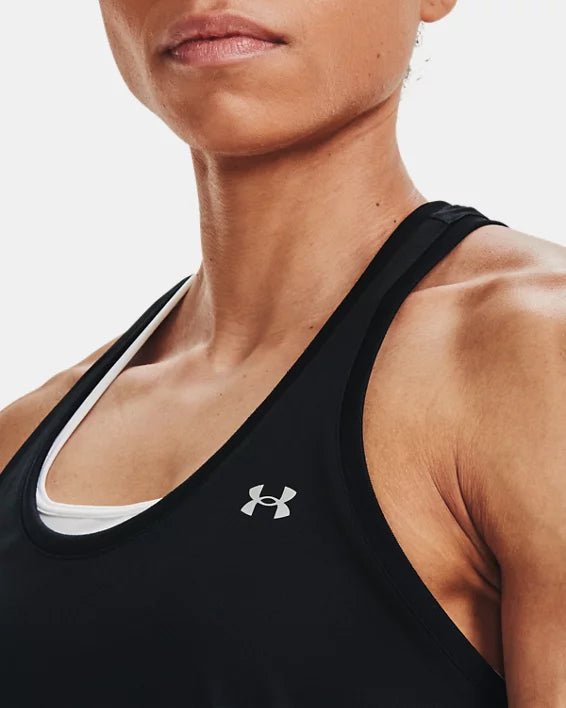 UNDER ARMOUR - גופיה TECH TANK לנשים בצבע שחור - MASHBIR//365