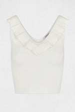 MORGAN - גופייה בצבע לבן - MASHBIR//365