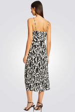 MORGAN - גופייה בהדפס זברה עם סגירת תחרה - MASHBIR//365