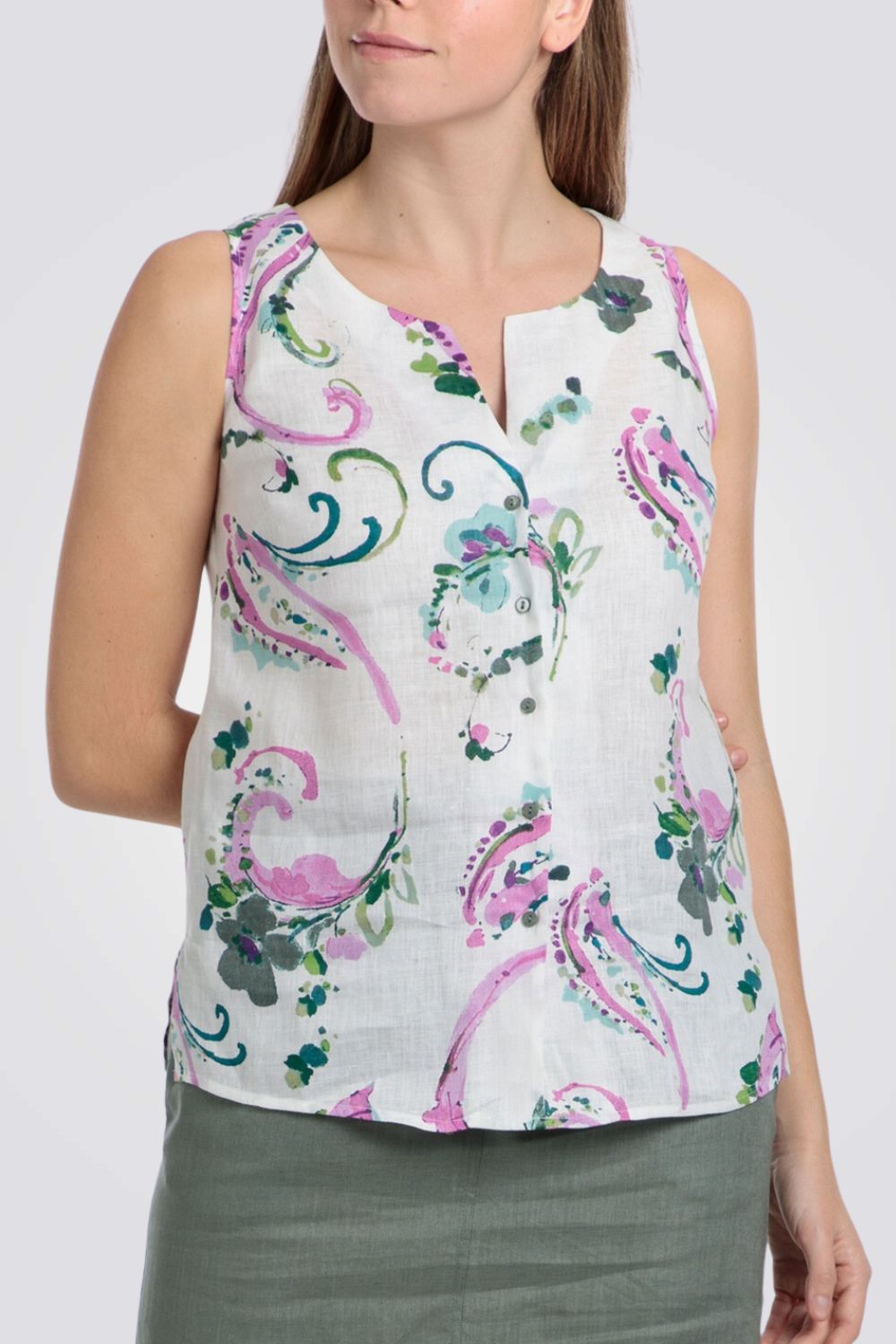 PUNT ROMA - גופייה בשילוב צבעים - MASHBIR//365