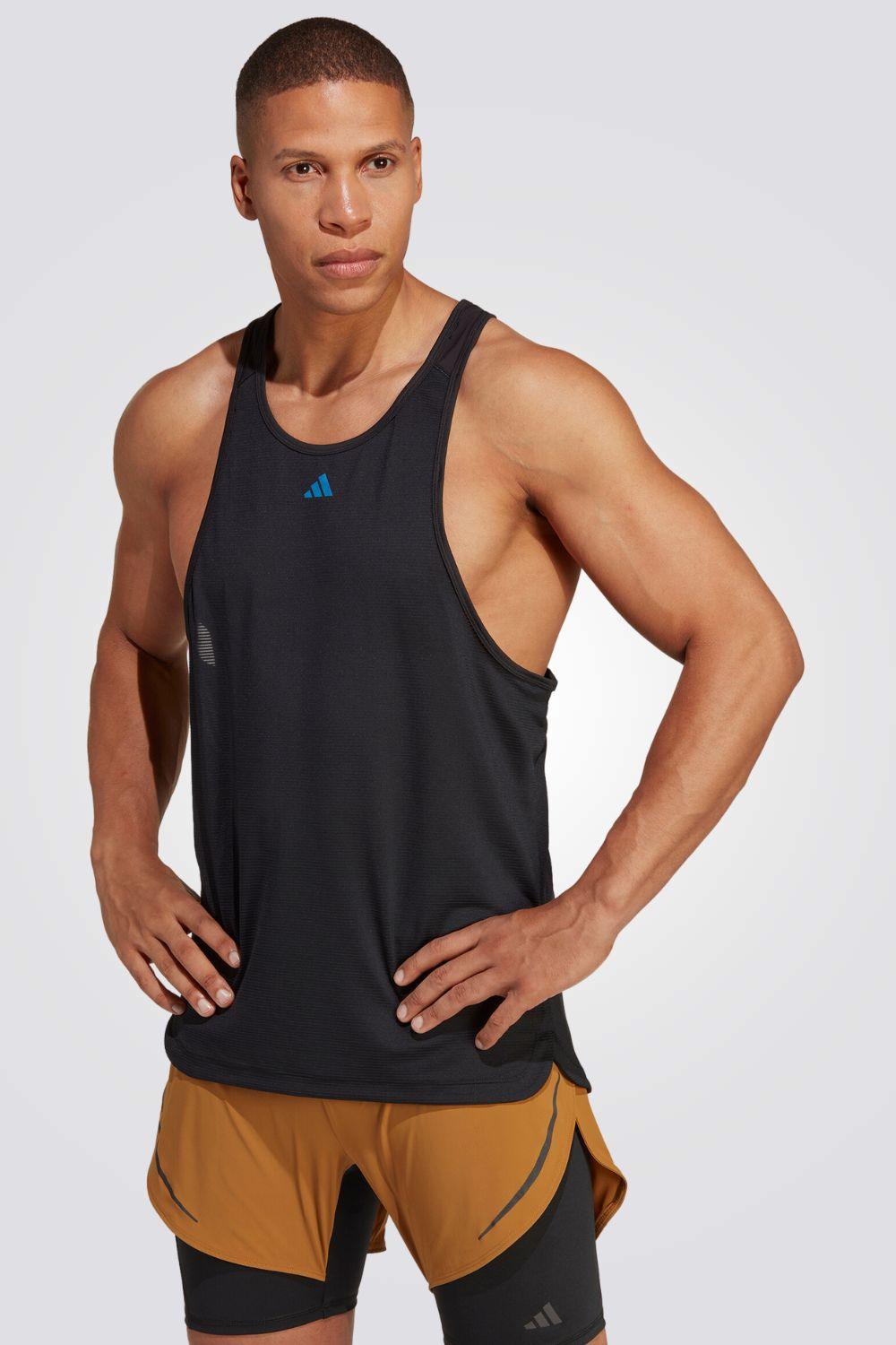 ADIDAS - גופייה לגבר HEAT.RDY HIIT בצבע שחור - MASHBIR//365