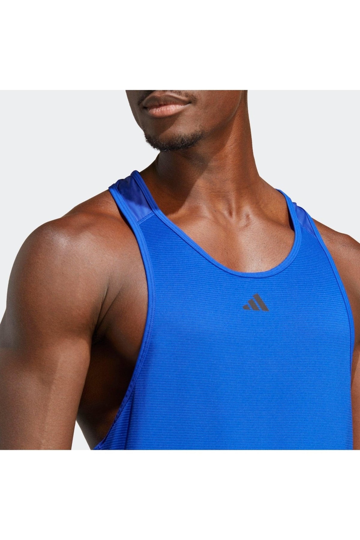 ADIDAS - גופייה לגבר HEAT.RDY HIIT בצבע כחול - MASHBIR//365