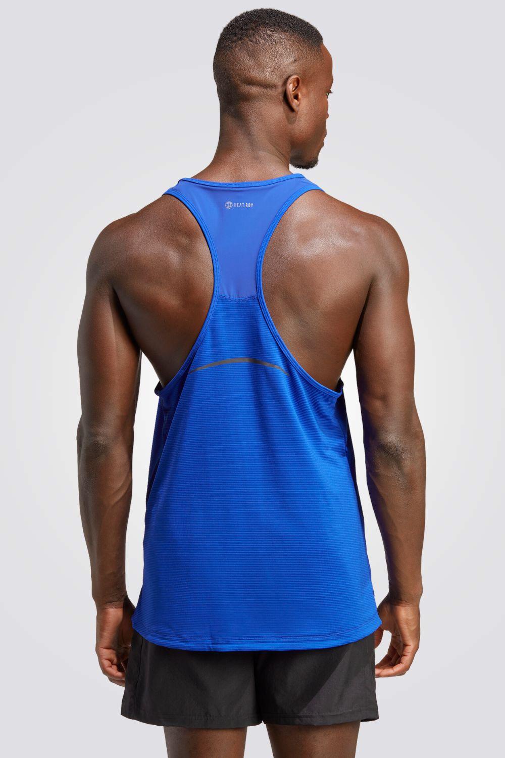 ADIDAS - גופייה לגבר HEAT.RDY HIIT בצבע כחול - MASHBIR//365