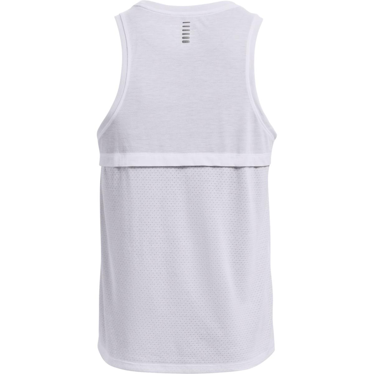 UNDER ARMOUR - גופייה לגבר Streaker Singlet בצבע לבן - MASHBIR//365