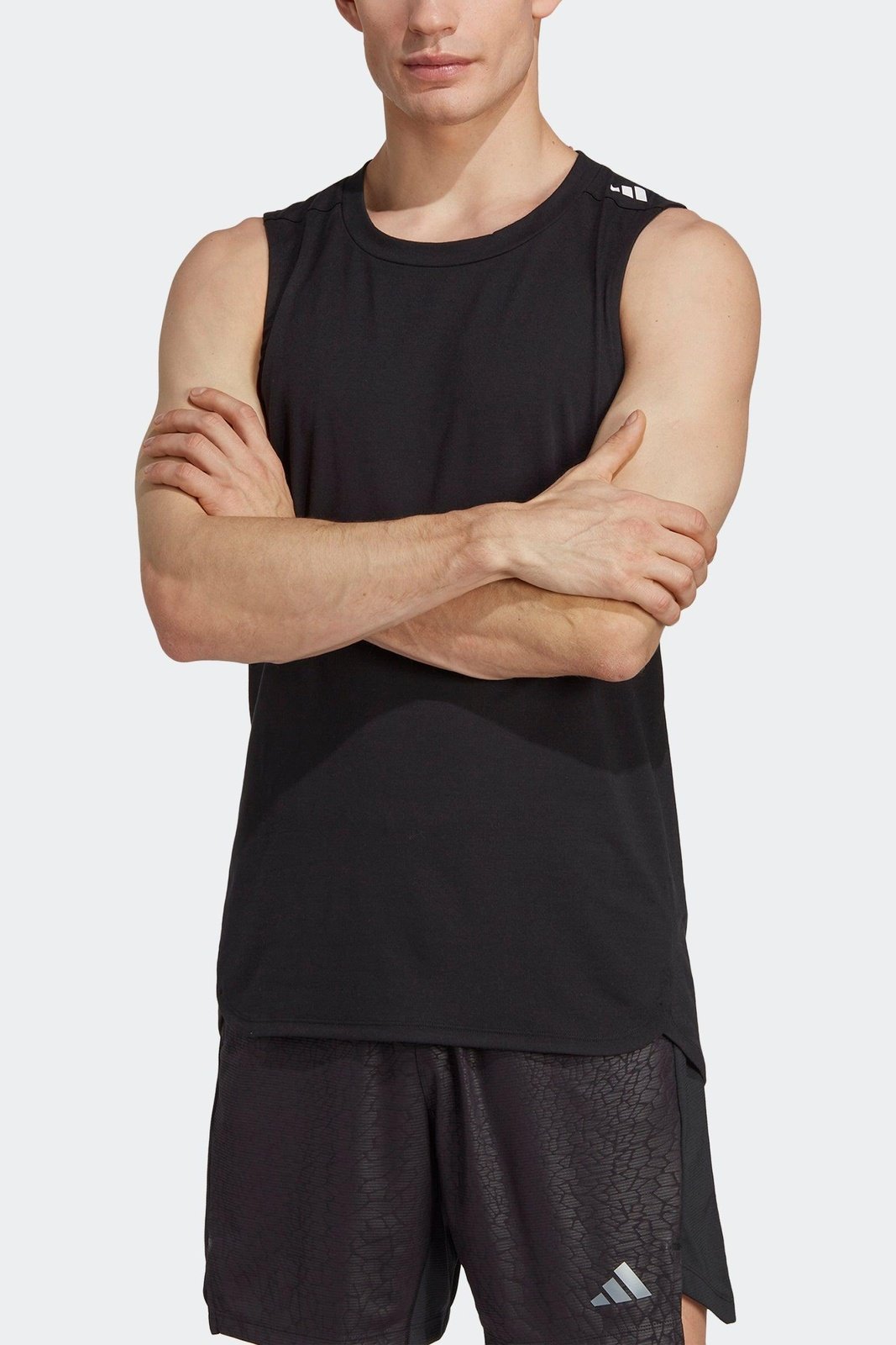 ADIDAS - גופייה לגבר TANK TOP בצבע שחור - MASHBIR//365