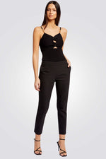 MORGAN - גופייה לנשים בצבע שחור - MASHBIR//365