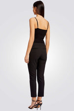 MORGAN - גופייה לנשים בצבע שחור - MASHBIR//365