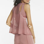 PUMA - גופייה Modern Sports Tank בצבע לבן ורוז - MASHBIR//365