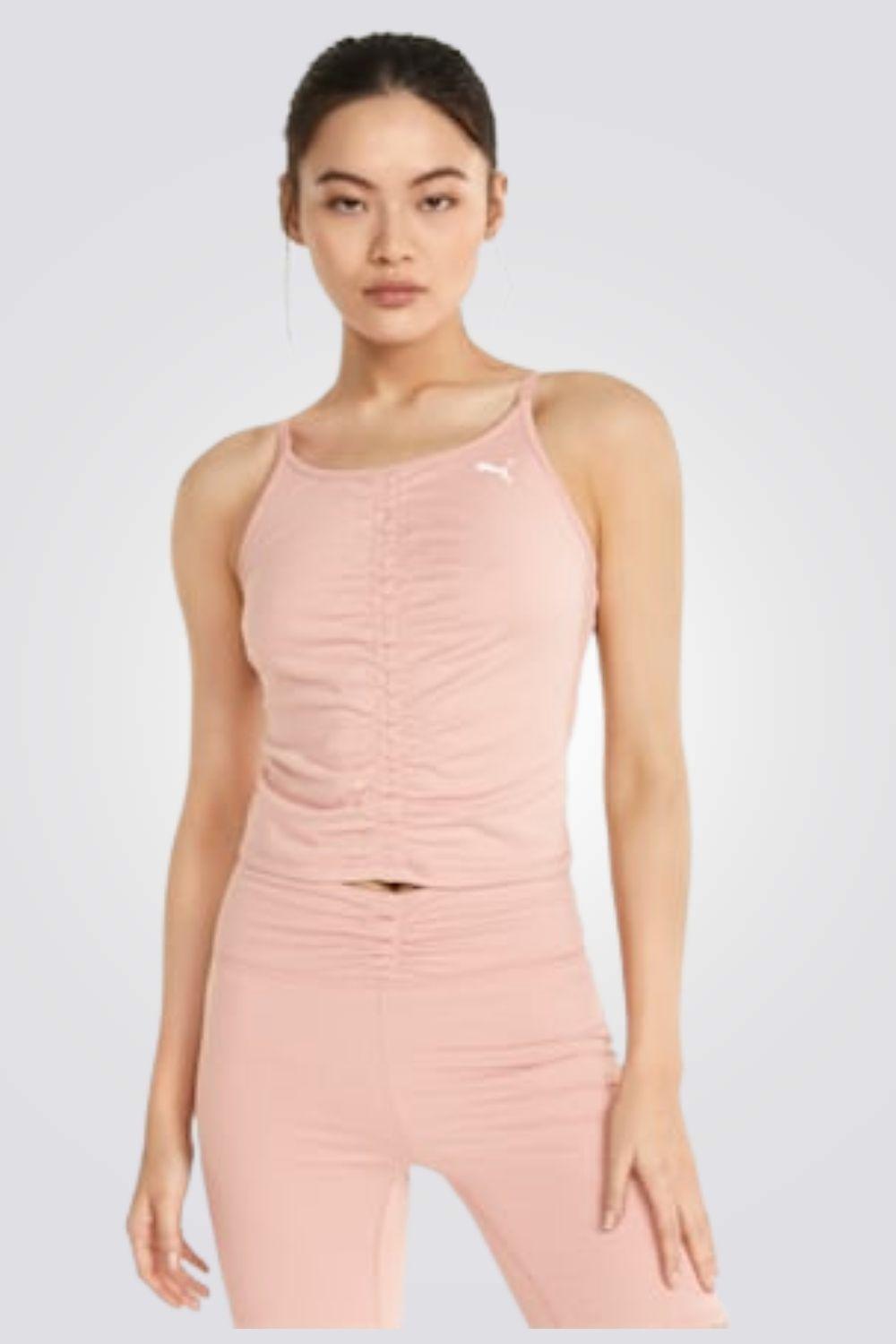 PUMA - גופייה STUDIO FOUNDATION RO בצבע רוז - MASHBIR//365