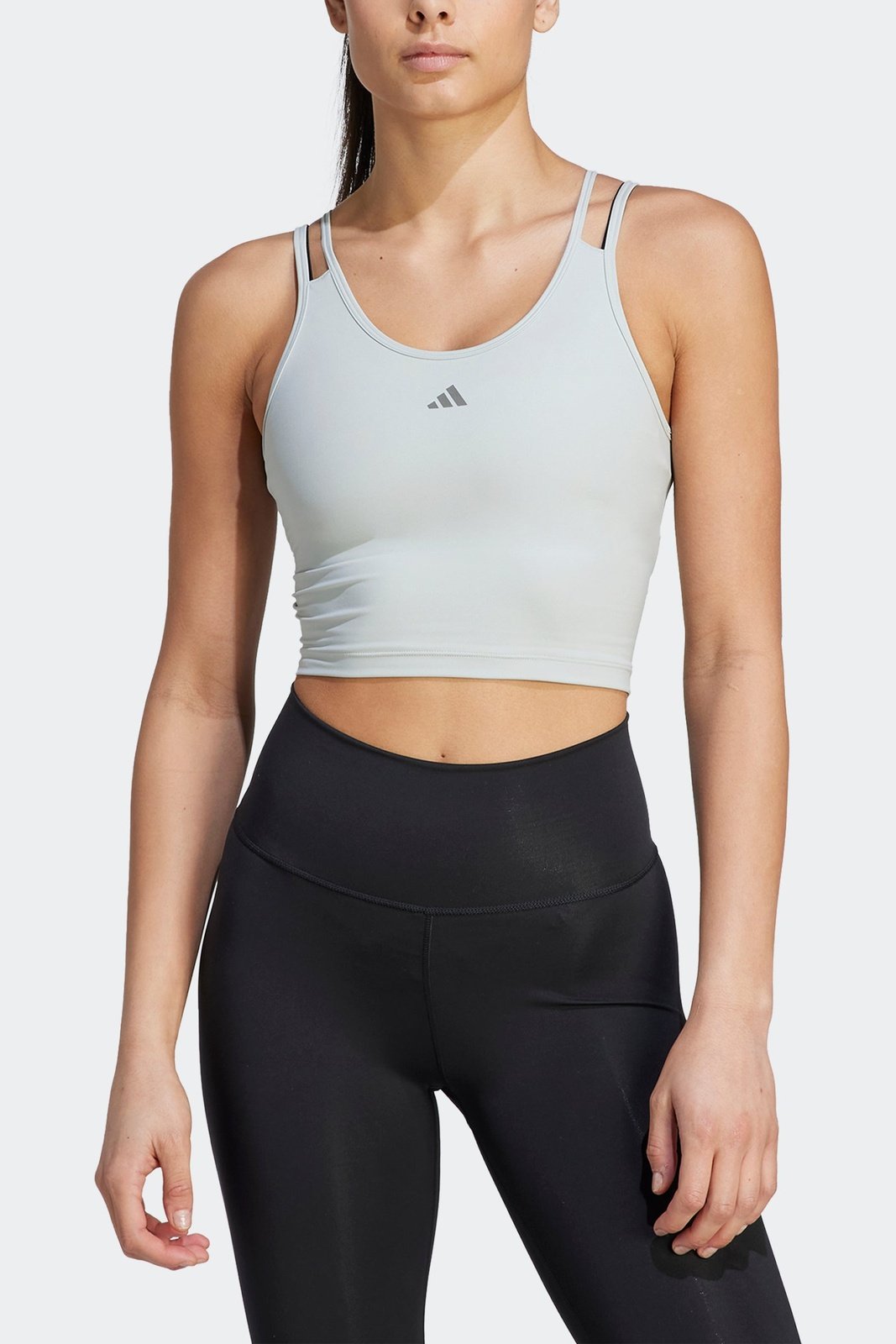 ADIDAS - גופיית אימון HIIT HEAT.RDY בצבע בז' - MASHBIR//365