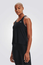 UNDER ARMOUR - גופיית אימון Knockout שחורה - MASHBIR//365