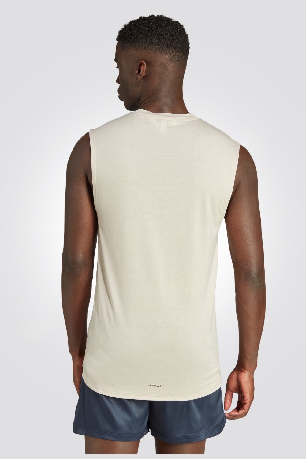 ADIDAS - גופיית אימון לגברים POWER TANK בצבע בז' - MASHBIR//365