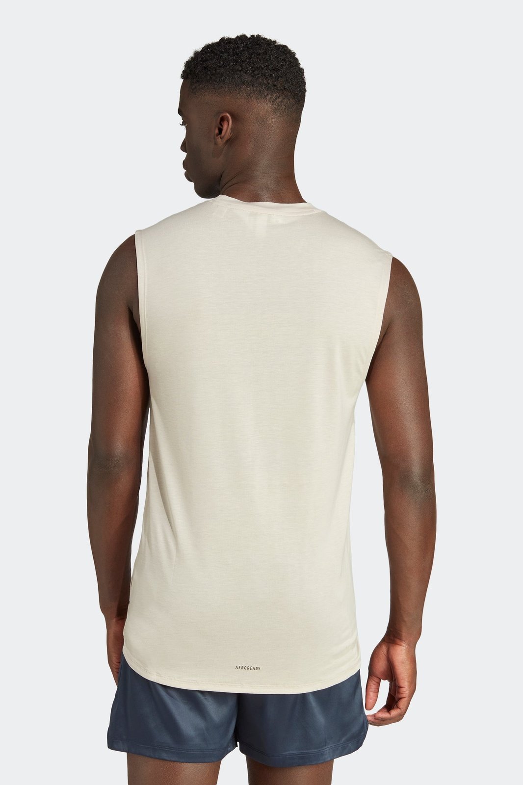 ADIDAS - גופיית אימון לגברים POWER TANK בצבע בז' - MASHBIR//365