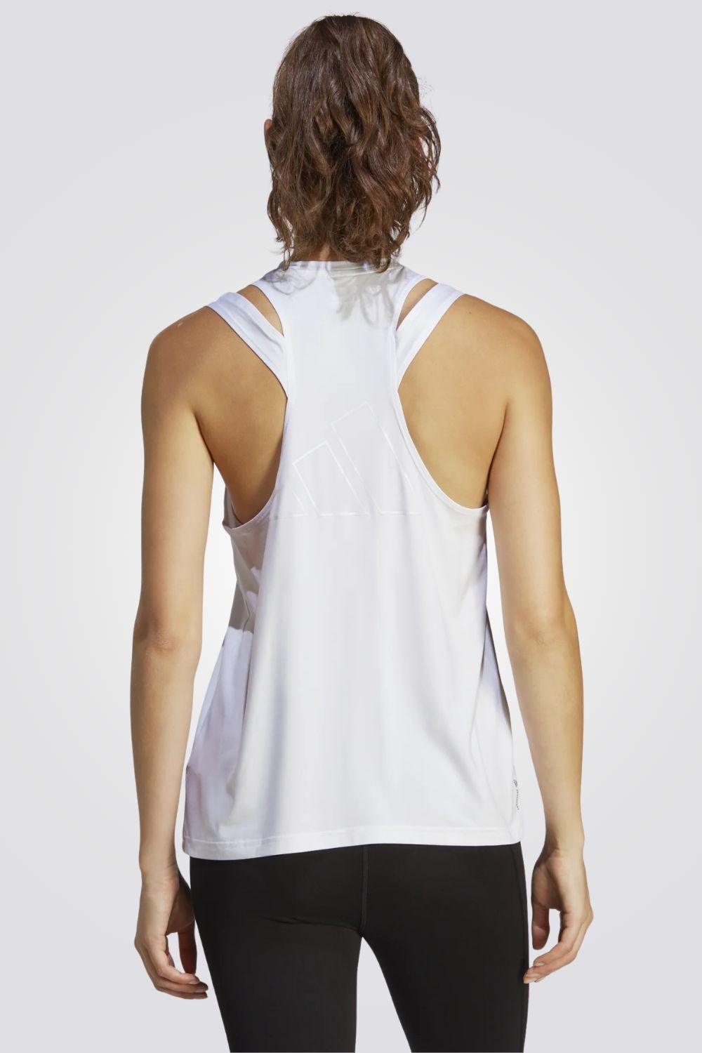 ADIDAS - גופיית אימון לנשים בצבע לבן - MASHBIR//365