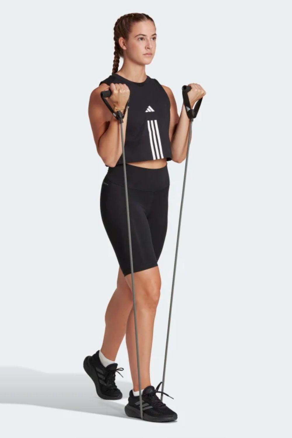 ADIDAS - גופיית אימון לנשים בצבע שחור - MASHBIR//365