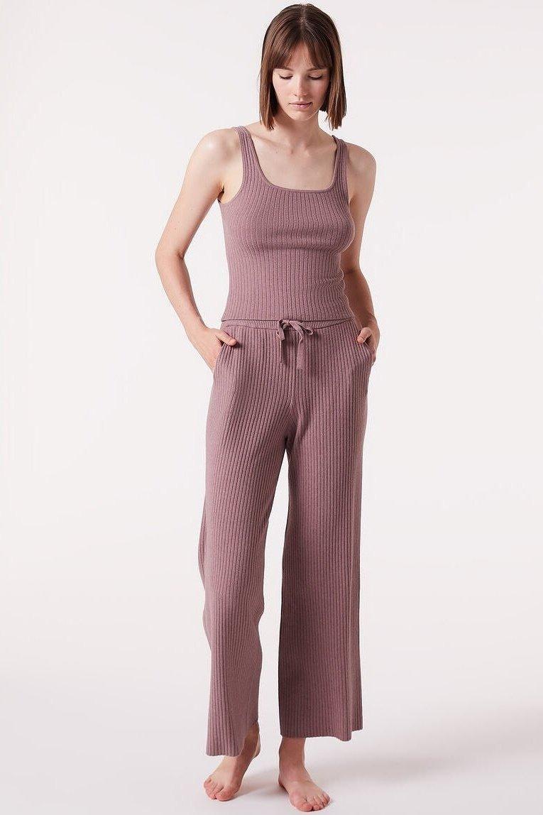 ETAM - גופיית פיג'מה אריג ריב BALINA ורוד עתיק - MASHBIR//365
