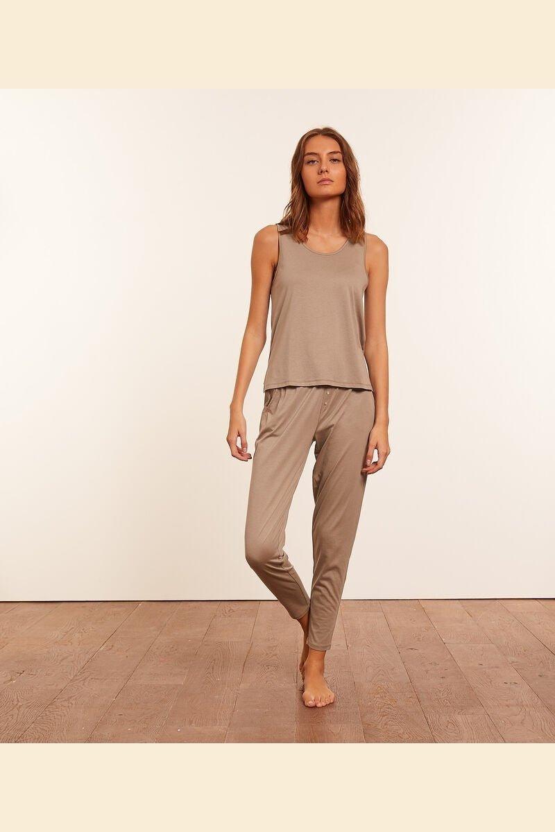 ETAM - גופיית פיג'מה GAM חאקי - MASHBIR//365