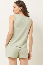 ETAM - גופיית פיג'מה GAM ירוק מנטה - MASHBIR//365