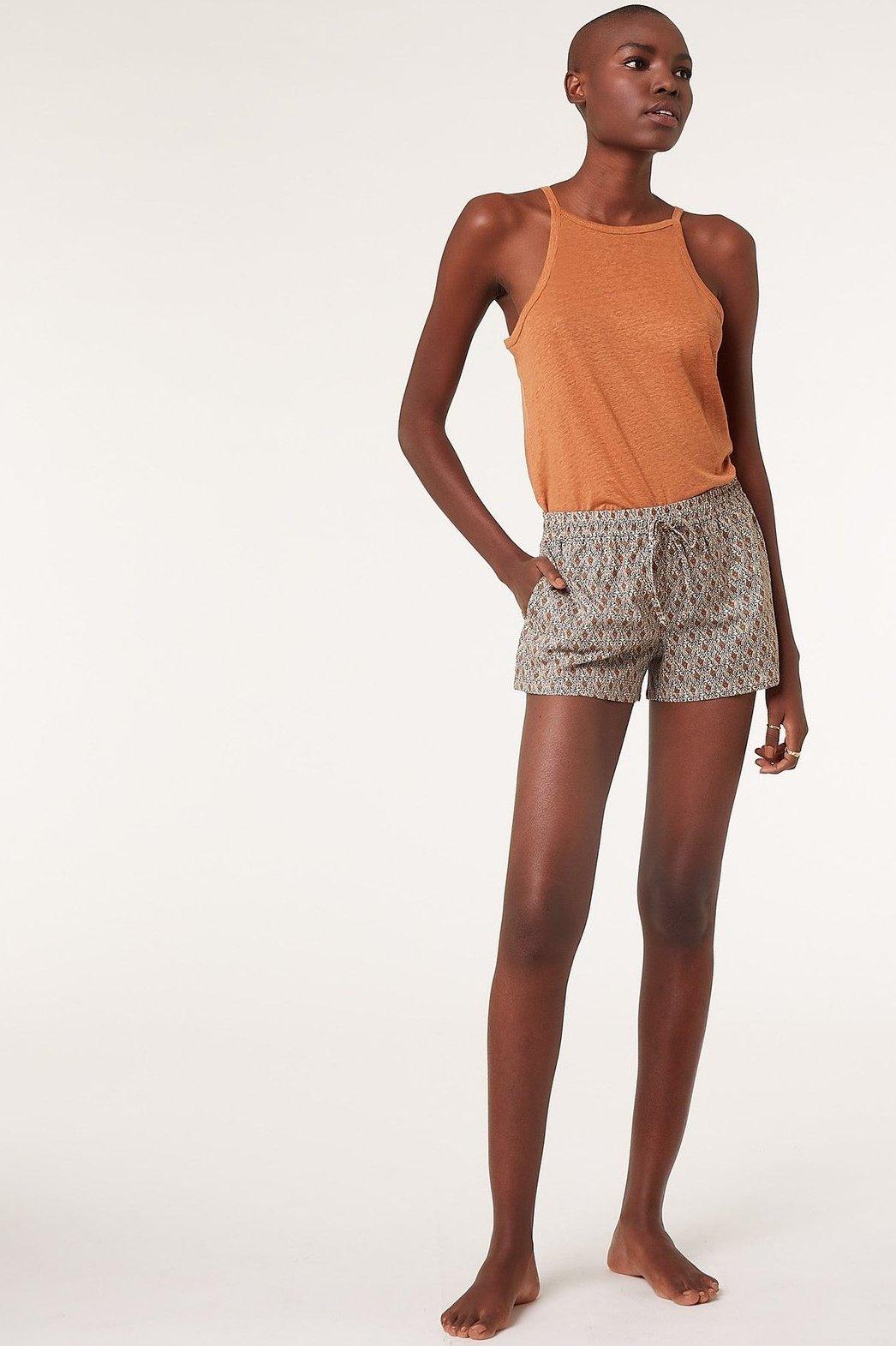 ETAM - גופיית פשתן JOA כתומה - MASHBIR//365