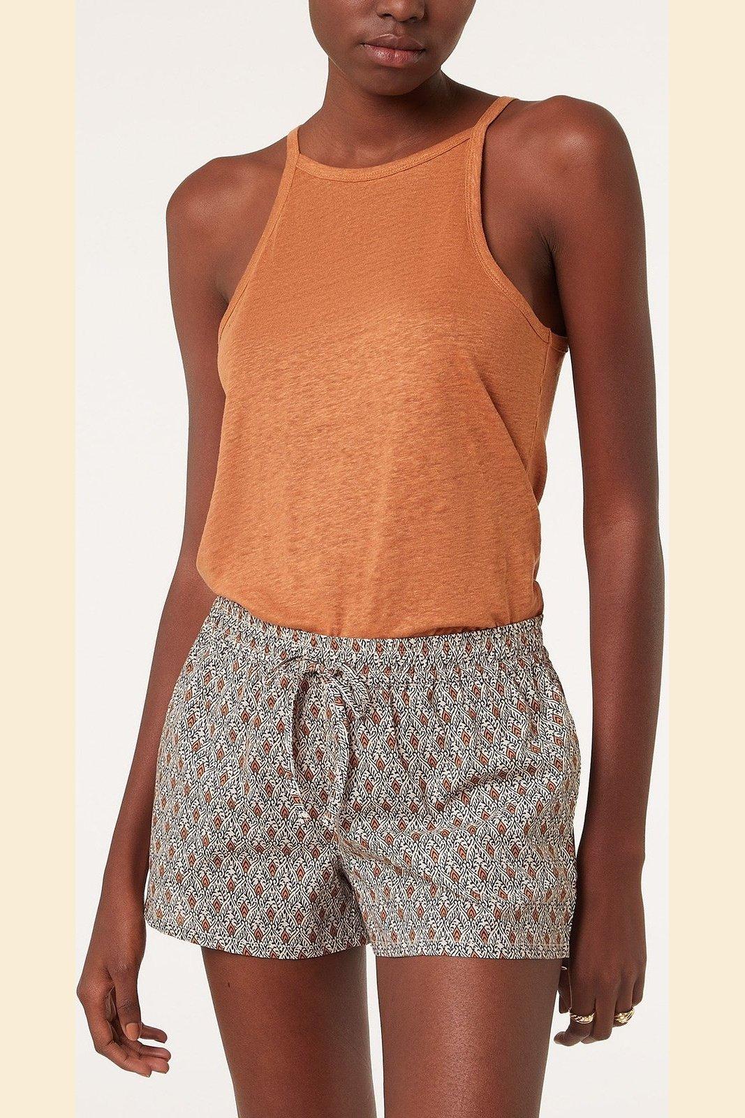 ETAM - גופיית פשתן JOA כתומה - MASHBIR//365