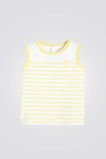 OBAIBI - גופיית פסים צהובה לתינוקות - MASHBIR//365