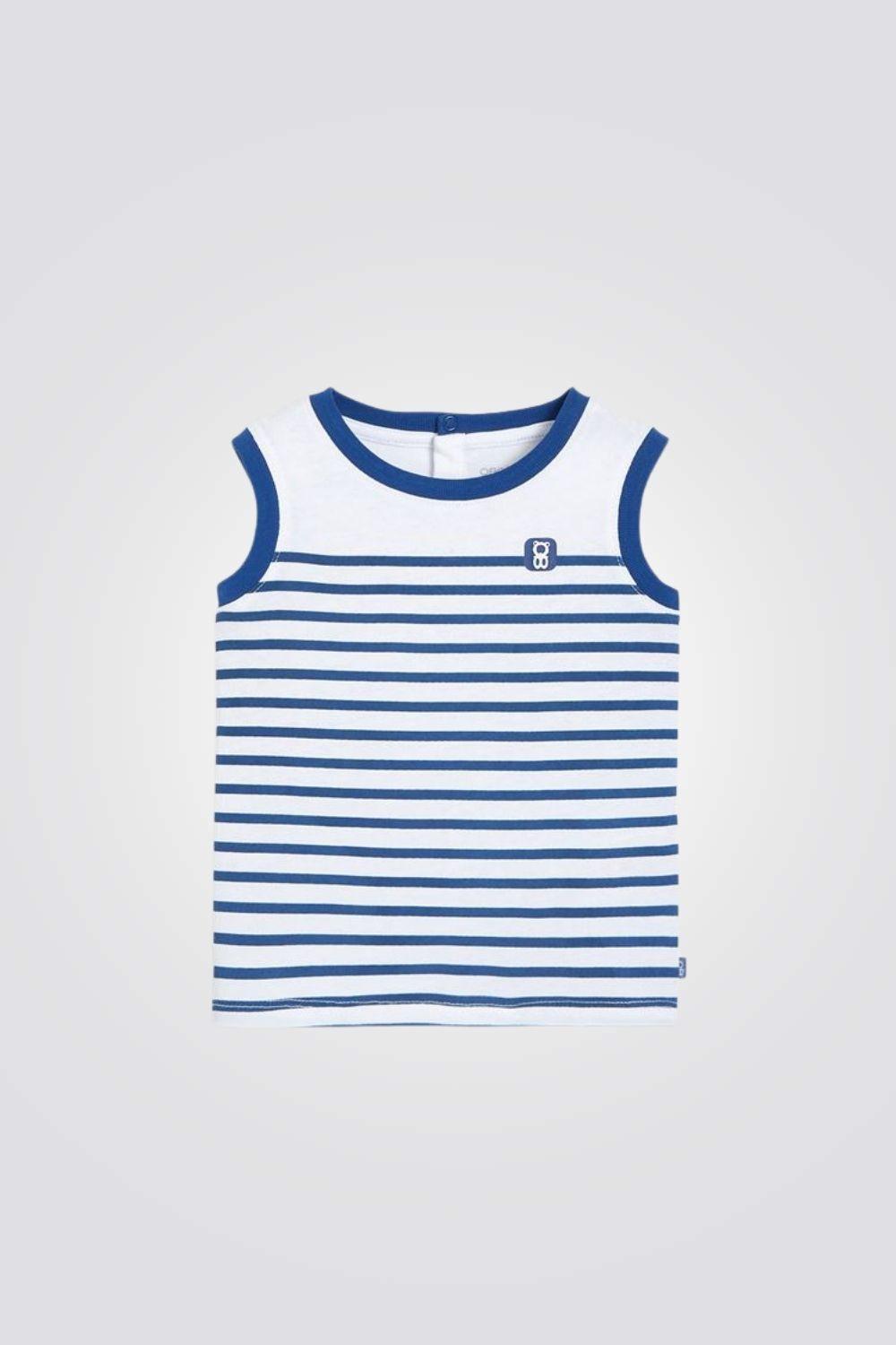 OBAIBI - גופיית פסים נייבי לתינוקות - MASHBIR//365