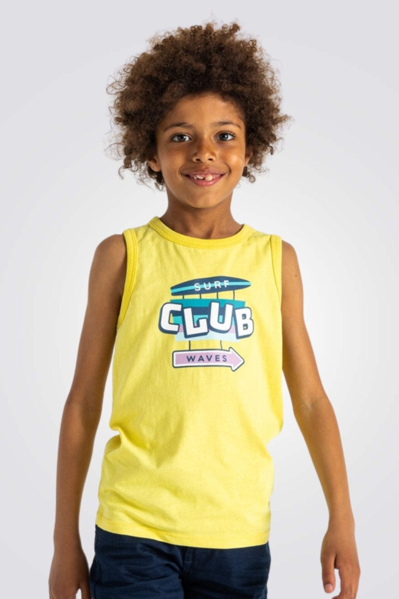 OKAIDI - גופיית הדפס בצבע צהוב - MASHBIR//365