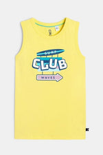 OKAIDI - גופיית הדפס בצבע צהוב - MASHBIR//365