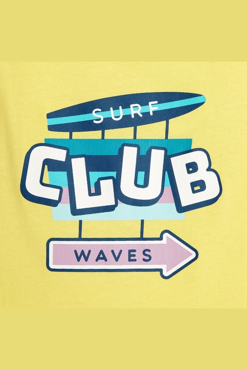 OKAIDI - גופיית הדפס בצבע צהוב - MASHBIR//365