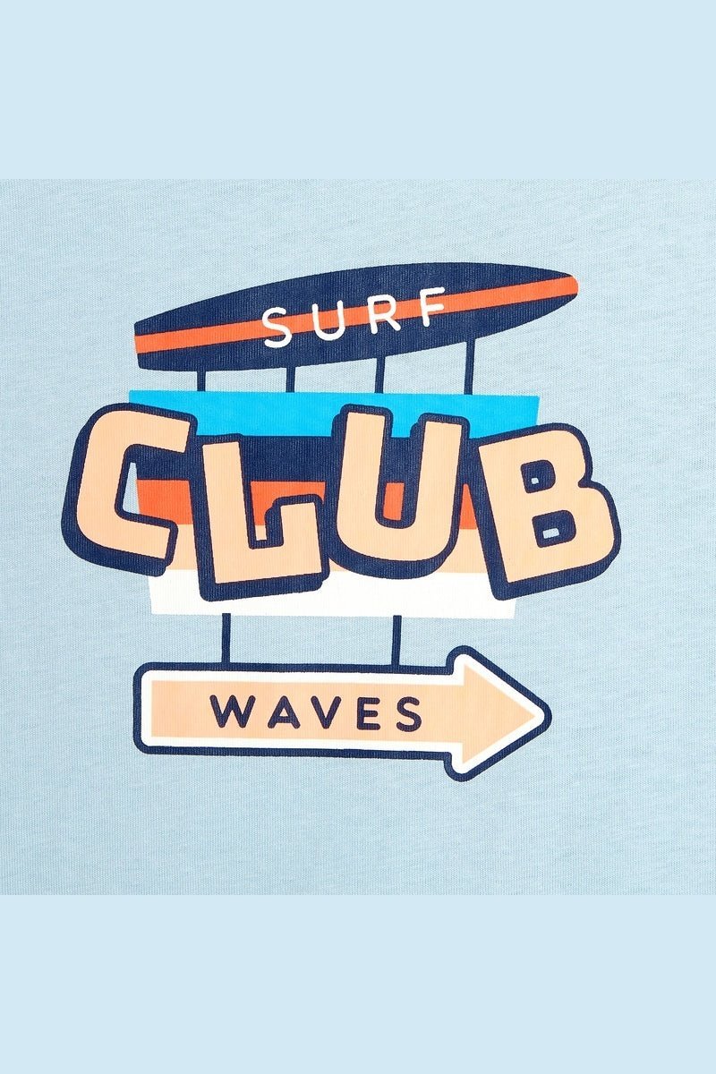 OKAIDI - גופיית הדפס בצבע כחול - MASHBIR//365