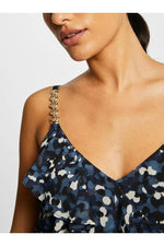 MORGAN - גופיית הדפס בגוון כחול - MASHBIR//365