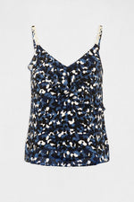 MORGAN - גופיית הדפס בגוון כחול - MASHBIR//365