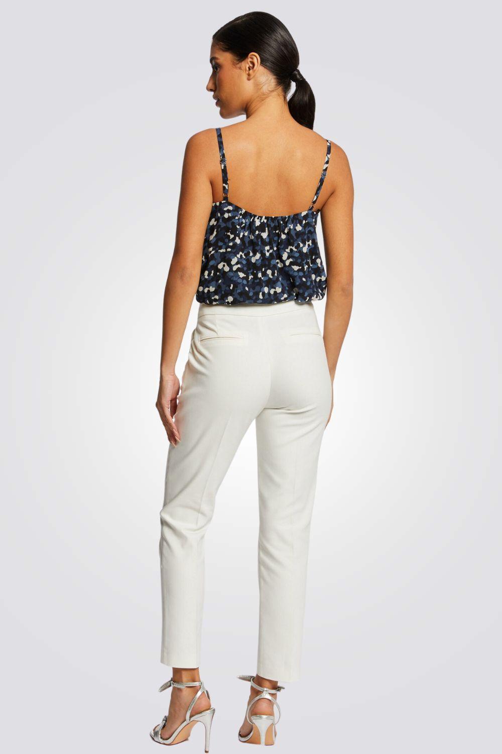 MORGAN - גופיית הדפס בגוון כחול - MASHBIR//365