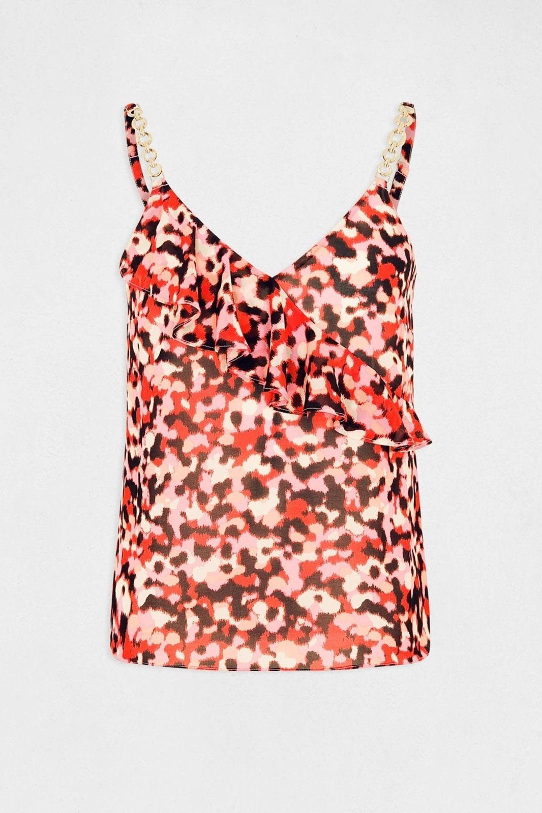 MORGAN - גופיית הדפס בגוון ורוד - MASHBIR//365