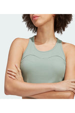 ADIDAS - גופיית קרופ לנשים W LNG RIB TANK בצבע מנטה - MASHBIR//365