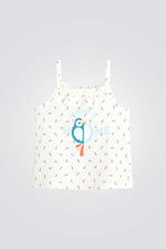 OBAIBI - גופיית מלמלה לבנה - MASHBIR//365