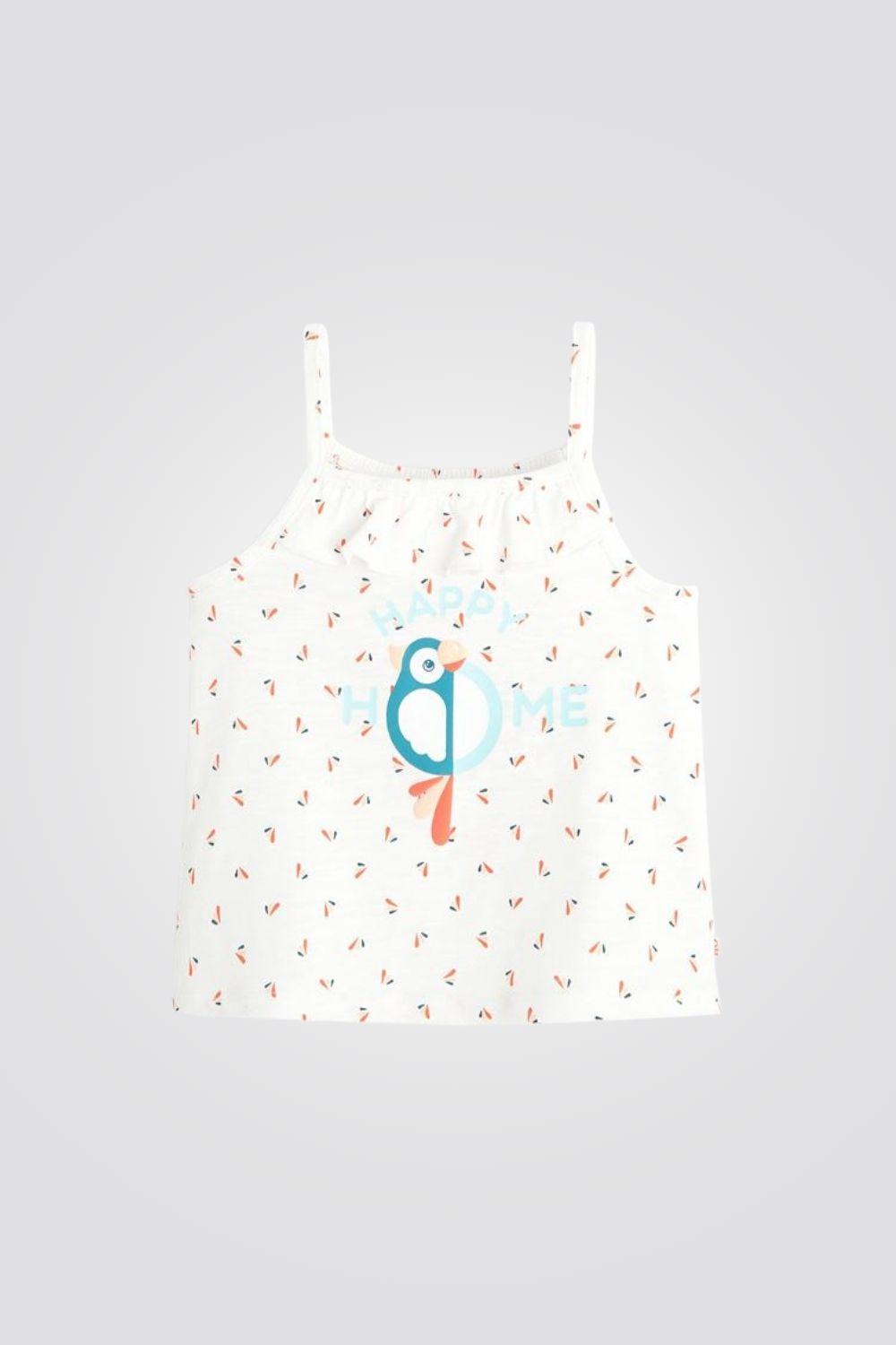 OBAIBI - גופיית מלמלה לבנה - MASHBIR//365