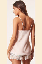 ETAM - גופיית סאטן BROOKLIN פודרה - MASHBIR//365