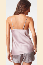 ETAM - גופיית סאטן BROOKLIN סגול לילך - MASHBIR//365