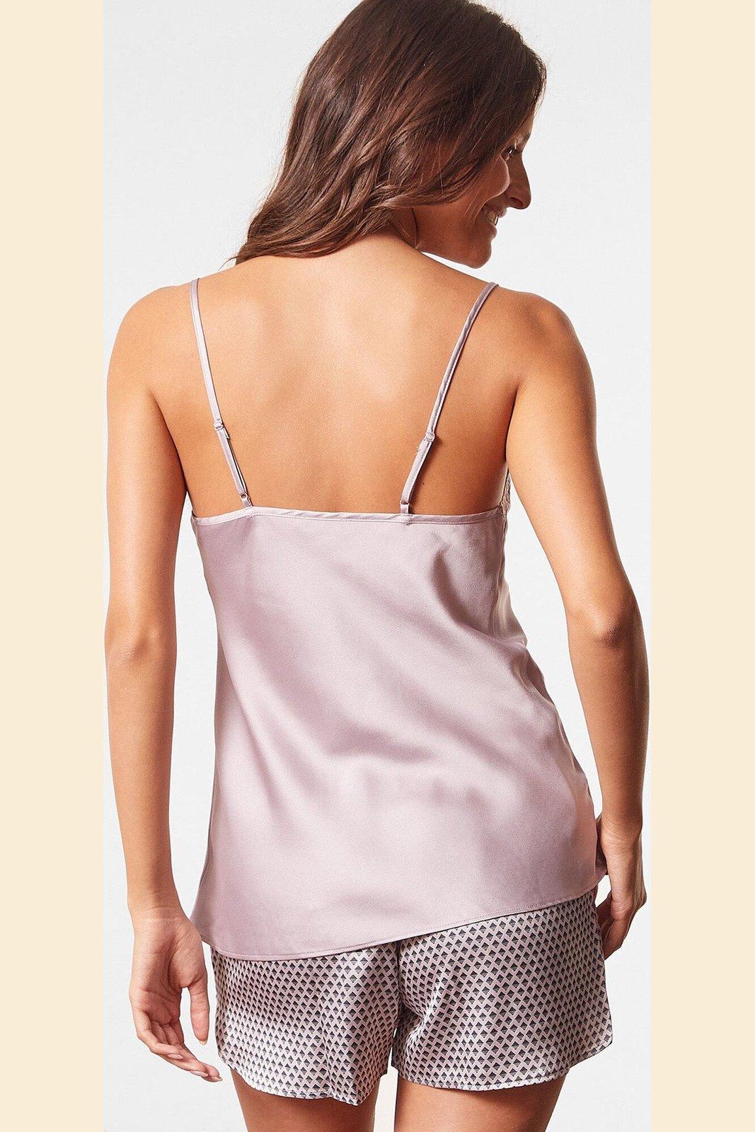 ETAM - גופיית סאטן BROOKLIN סגול לילך - MASHBIR//365