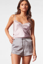 ETAM - גופיית סאטן BROOKLIN סגול לילך - MASHBIR//365