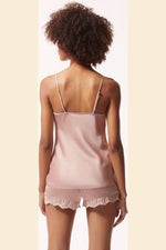 ETAM - גופיית סאטן BROOKLIN ורוד בהיר - MASHBIR//365