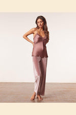 ETAM - גופיית סאטן BROOKLIN ורוד עתיק - MASHBIR//365