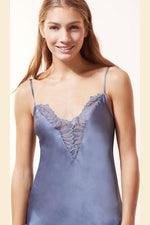 ETAM - גופיית סאטן בשילוב תחרה KARMA סגלגל - MASHBIR//365