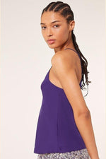 ETAM - גופיית סאטן ENNA סגולה - MASHBIR//365