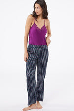 ETAM - גופיית סאטן JADE סגולה - MASHBIR//365