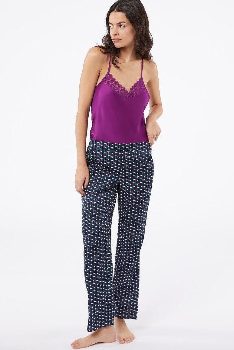 ETAM - גופיית סאטן JADE סגולה - MASHBIR//365