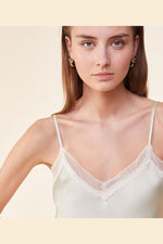 ETAM - גופיית סאטן LANETH ירוק מנטה - MASHBIR//365